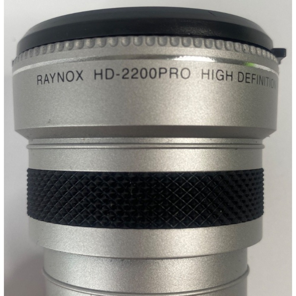 Raynox Telephoto Conversion Lens Unisex 2.2x Silver Excellent HD-2200PRO 37mm
